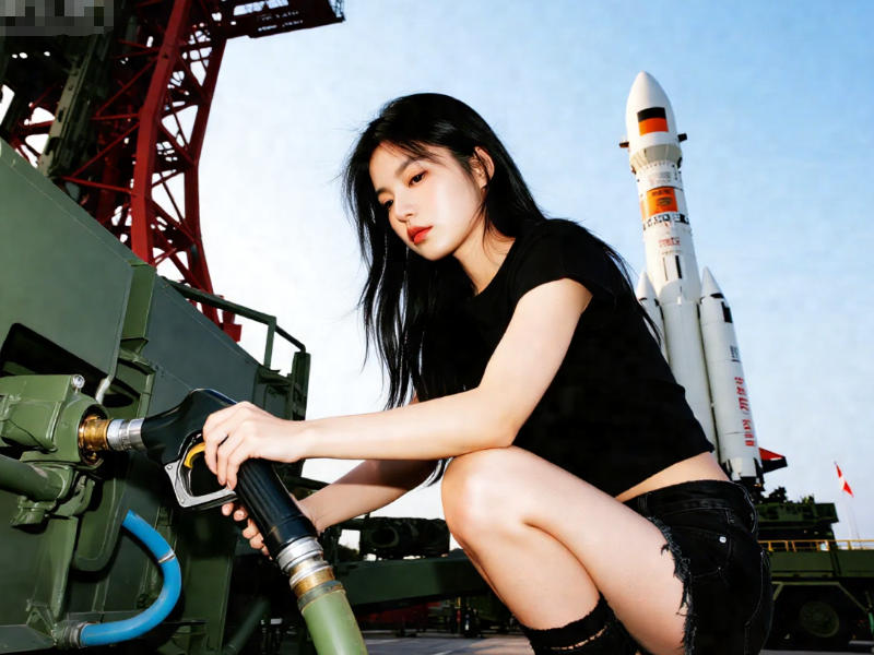 火箭發(fā)射場推進(jìn)劑燃料加注中 火箭發(fā)射場推進(jìn)劑燃料加注中