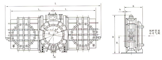 FF241X/FF241H���]ʽҺ��(d��ng)����y���νY(ji��)��(g��u)�ߴ�D