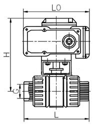 Q911F-10U��늄�(d��ng)���Ͻz�����yPN10��PN16���νY(ji��)��(g��u)�ߴ�D
