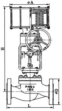 J641��ӽ�ֹ�yPN16��PN40���νY���ߴ�D
