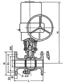 Q941F늄ӷ������P䓷��m���yPN10��PN16���νY(ji��)��(g��u)�ߴ�D