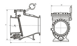 HH44X��HH44T��HH44H�ͷ��mʽ΢�辏�]ֹ���yPN10��PN25�����B�ӳߴ�D