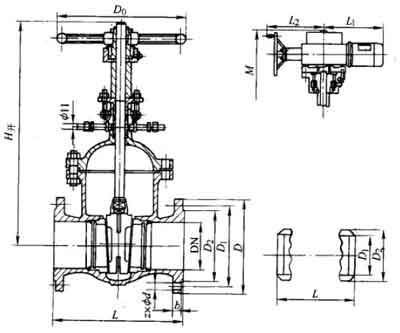 SZ40H��SZ940H��PN16ˮ���l�y��Ҫ���μ��Y(ji��)��(g��u)�ߴ�