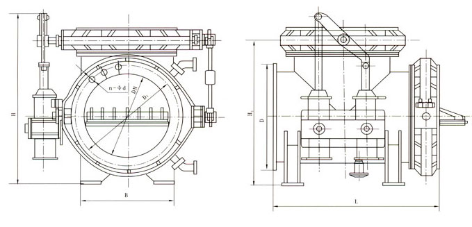 SQD743X-1Һ����ͨ�ГQ�y �a(ch��n)Ʒ���νY(ji��)��(g��u)�ߴ�D